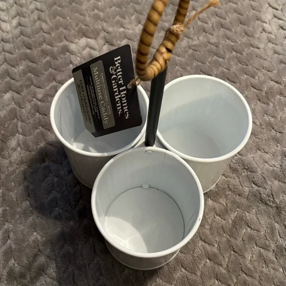 Better Homes And Gardens White Multiuse Caddy - Picture 4 of 4